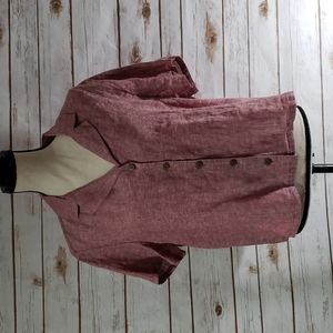 Rachel Zoe Button Front Top - Size Large